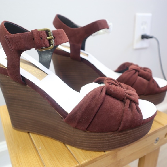 Splendid Suede Platform Size 8.5 - Picture 2 of 4